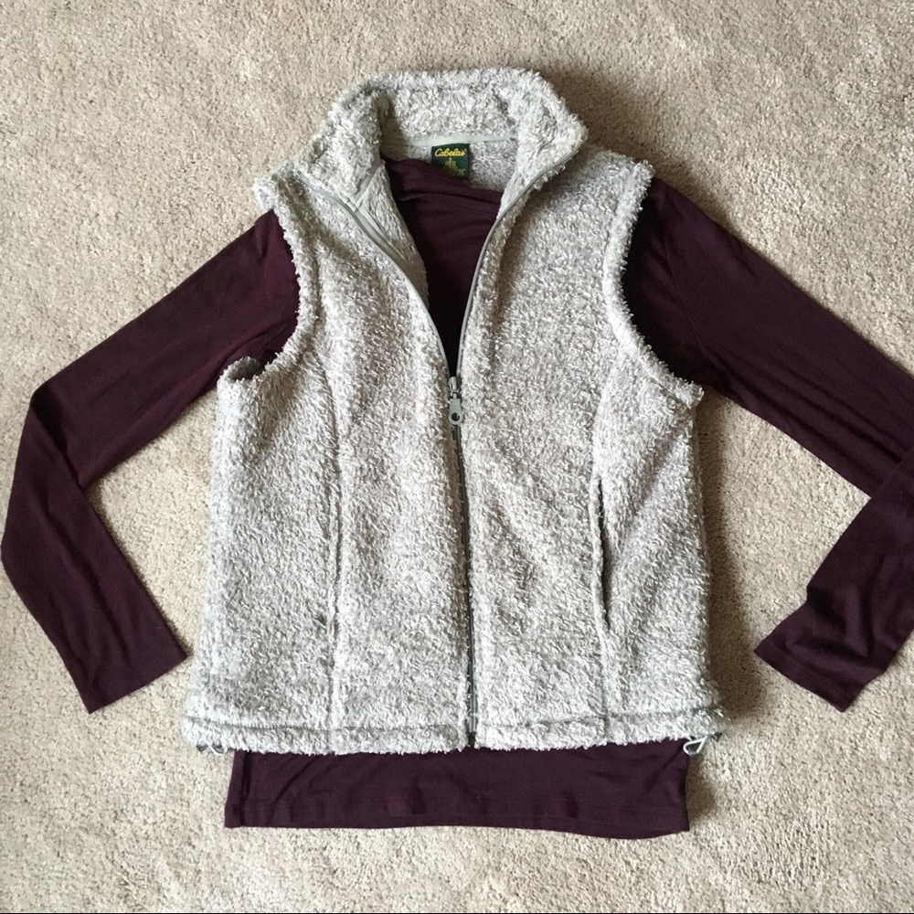 Fuzzy Sherpa Vest • Cabela’s